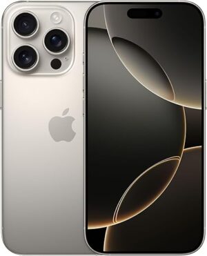 Apple iPhone 16 Pro (128 Go) - Titane Naturel