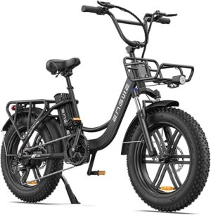 ENGWE Velo Electrique Homme 20 Pouces-vélo électrique 48V 13Ah Batterie, VTT Electrique Adulte Homme Shimano 7 Vitesses avec écran LCD, 25km/h avec Moteur 250w, autonomie...