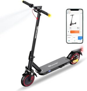 EVERCROSS EV85F Trottinettes Électriques Adultes, 8.5" Électrique Trottinette Pliable - Application, Moteur 350W, Batterie 7.8AH, Poids 15KG, Charge Max 120KG, Double Frein,...