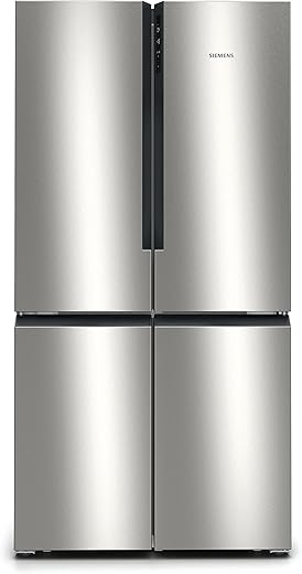 SIEMENS Réfrigérateur 4 portes KF96NVPEA, iQ300,183 x 91 cm, Inox, HyperFresh