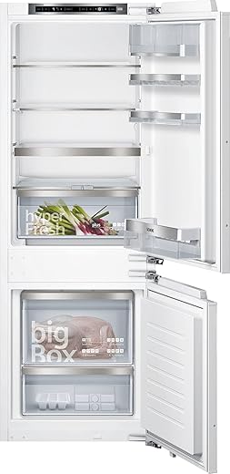 SIEMENS Réfrigérateur congélateur encastrable KI77SADE0, IQ500, 231 litres, Niche de 158 cm
