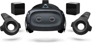 HTC VIVE Cosmos Elite Casque de Réalite virtuelle Compatible Steam VR Bleu