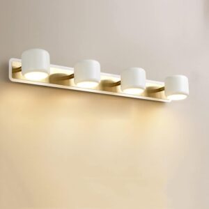Lampes Miroir Salle Bain, Lampes Miroir Bain à LED Modernes, Spots muraux réglables à 360 degrés LED 3000K IP44 étanche éclairage Avant Miroir éclairage Maquillage Coiffeuse
